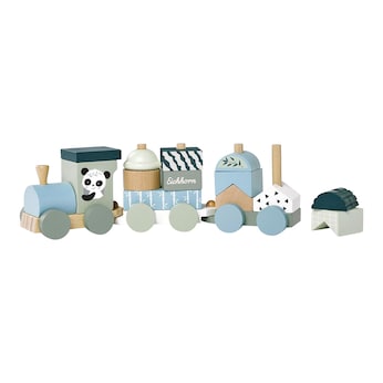 Spielzug aus Holz Panda 16-tlg.
