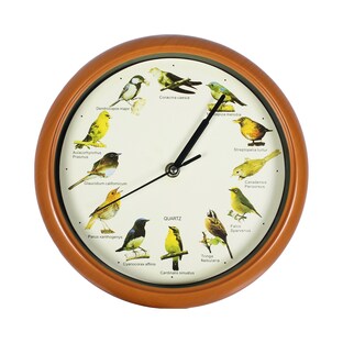 Wanduhr "Vogelgesänge"