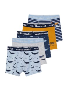 5er-Pack Jungen Boxershorts, Wale Oeko-Tex