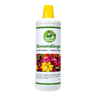 Blumendünger, 1 Liter + Gratis Sprühflasche