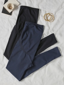 2er-Pack Umstands-Leggings Seamless