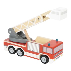 Feuerwehr mit Drehleiter
