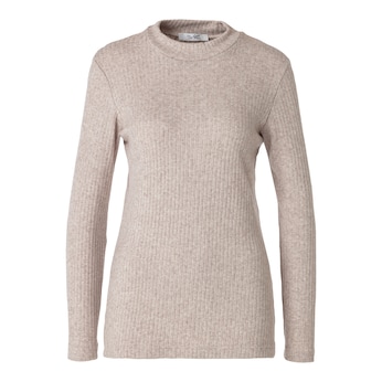 Damen-Pullover, gerippt