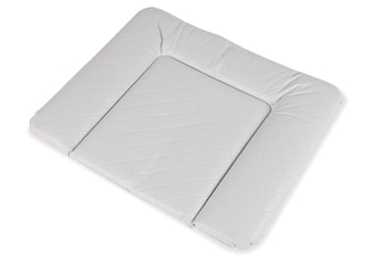 Wickelauflage Stepp-Optik, grau