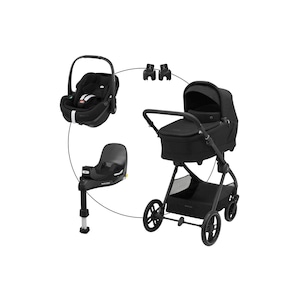 Kombikinderwagen Oxford+ Travel-Set inkl. Babyschale Pebble 360 Pro 2 und Isofix-Basis FamilyFix 360 Pro