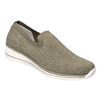 Slipper mit Keilabsatz „Federleicht“