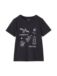 Jungen T-Shirt Basic mit Print vorn