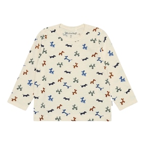 Shirt langarm Luftballon-Hunde