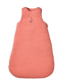 Ärmelloser Baby Schlafsack HASE TOG 2,5, Musselin aus Bio-Baumwolle