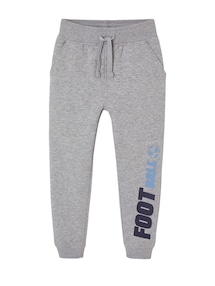 Jungen Joggpants mit XL-Schrift und Recycling-Polyester,