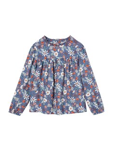 Mädchen Bluse mit Blumenmuster