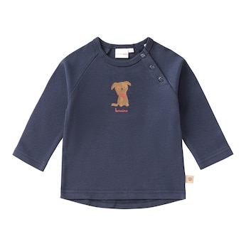 Raglanshirt langarm Hund