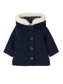 Mädchen Baby Mantel mit Kapuze