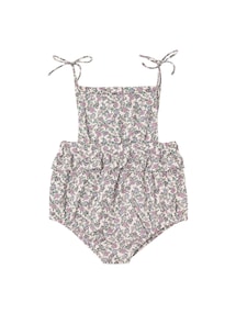 Bedruckter Mädchen Baby Overall