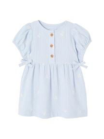 Kleid mit Stickereien Mädchen Baby