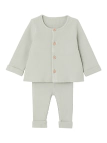 Baby-Set: Jäckchen & Hose, Strick