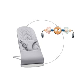 Bundle Babywippe Bliss gewebt inklusive Spielbogen 