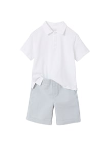 Set aus Poloshirt & Shorts f¸r Jungen