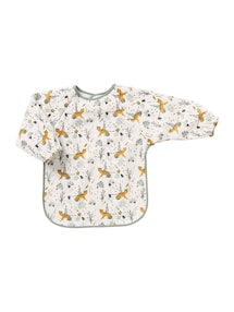 Baby Ärmellätzchen, Kleinkinder Malkittel mit Tiermotiven