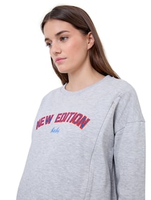 Sweatshirt mit Message für Schwangerschaft und Stillzeit