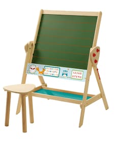 Standtafel mit Hocker Fuchs und Eule 