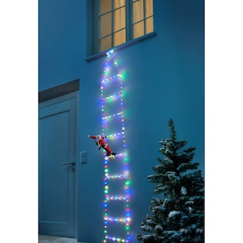 LED-Weihnachtsleiter „Weihnachtsmann“