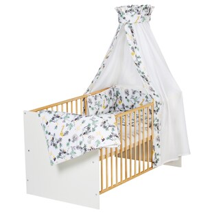 Babybett mit Ausstattung Classic Gold 70x140 cm