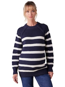 Matrosenpullover für Schwangerschaft und Stillzeit