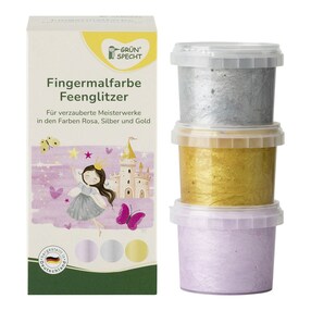 Fingermalfarbe Glitzerbande 