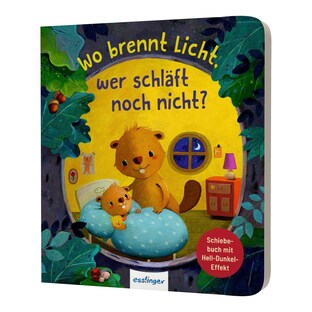 Schiebebuch Wo brennt noch Licht, wer schläft noch nicht?