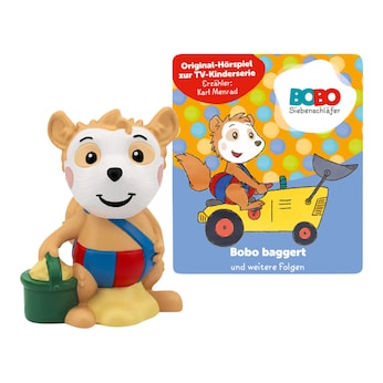Tonie Hörfigur Bobo Siebenschläfer: Bobo baggert und weitere Folgen