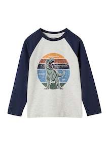 Jungen Shirt, Raglanärmel