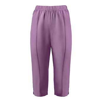 Capri-Schlupfhose mit Biese