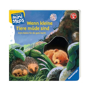 Pappbilderbuch Wenn kleine Tiere müde sind