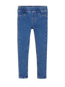 Mädchen Jeggings BASIC, Bundweite verstellbar