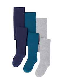 3er-Pack Mädchen Strumpfhosen BASIC