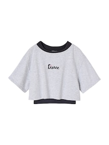 Sportliches Crop-Top mit Bustier für Mädchen