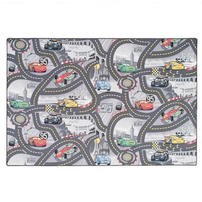 Kinder und Spielteppich Disney Cars