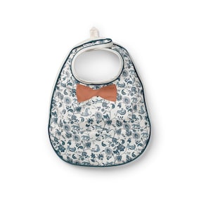 Lätzchen - Garden Leo Toile Bow