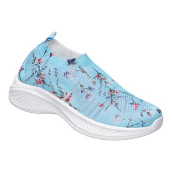 Flexi-Damenschuh Federleicht "Blumen"