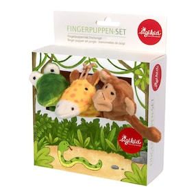 Fingerpuppen-Set Dschungel