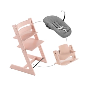 Bundle Treppenhochstuhl inkl. Newbornset Deep Grey & Babyset