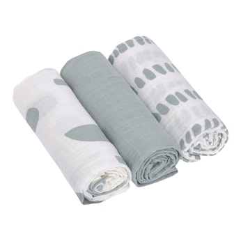 3er-Pack Mullwindeln 60x60cm