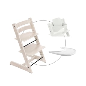 Bundle Treppenhochstuhl inklusive Babyset & Tray