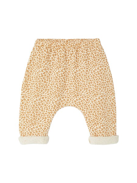 beige bedruckt