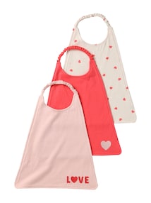 3er-Pack große Baby Lätzchen mit Gummizug