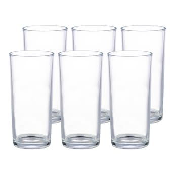 Glazenset, 6 stuks 400 ml per stuk