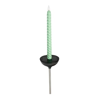 Solar-LED-Gartenstecker "Kerzen", 2 Stück