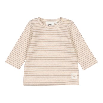 Shirt langarm Ringel Rippqualität