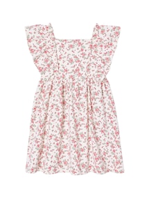 Kleid Mädchen mit Flügelärmeln